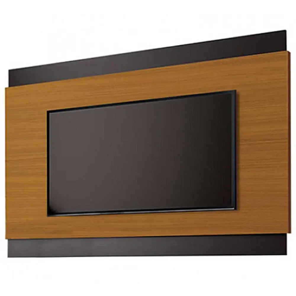 PAINEL LEGACY PARA TV ATÉ 60 POLEGADAS EDN COR CEDRO NATURALE PRETO