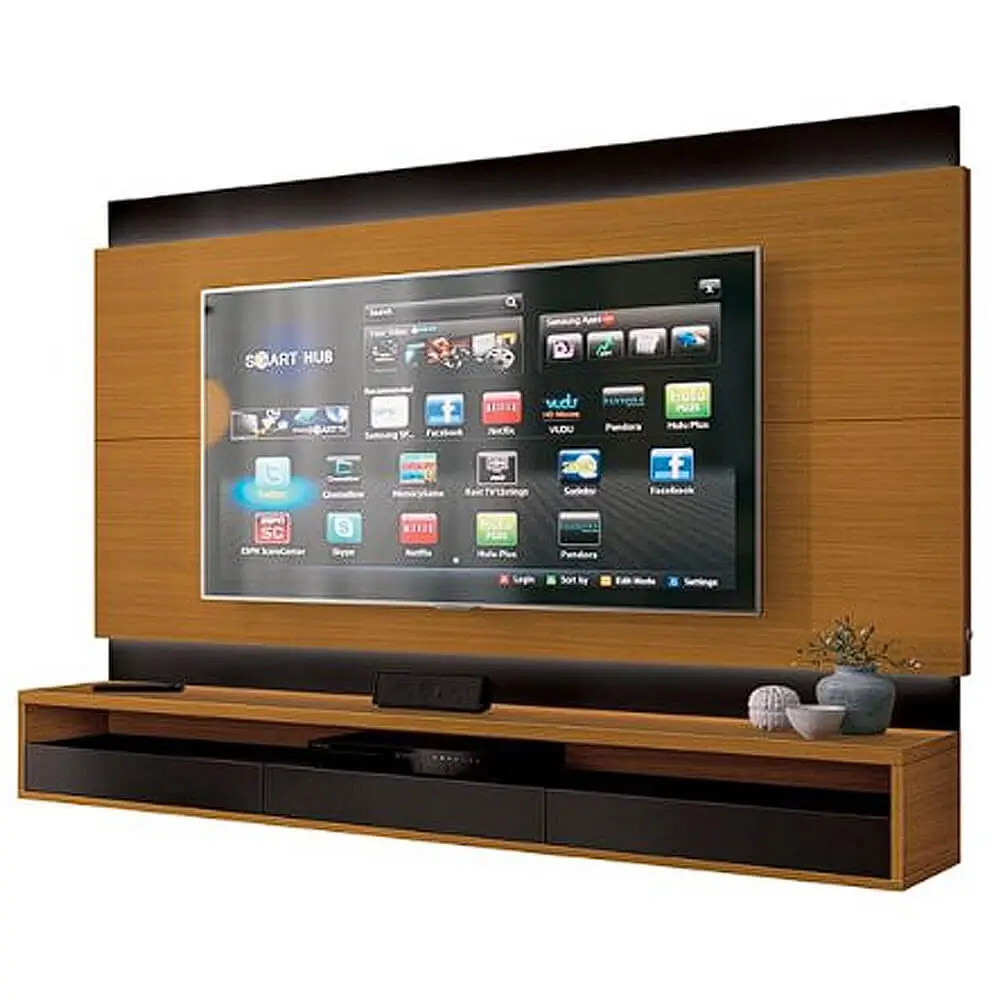 Painel Savoy 163cm para Tv Até 65 Polegadas 3 Portas Edn