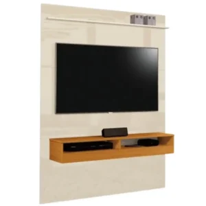 PAINEL TORINO II PARA TV ATÉ 50 POLEGADAS EDN COR OFF WHITE CEDRO