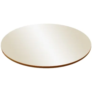 Prato Giratório 50cm com Vidro Rj Decor