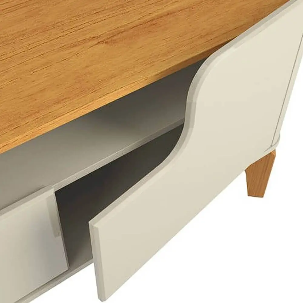 Rack Flip 180cm 4 Portas para Tv Até 75 Polegadas Patrimar - Imagem 4