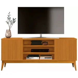 RACK TITAN PARA TV ATÉ 60 POLEGADAS EDN MÓVEIS COR CEDRO