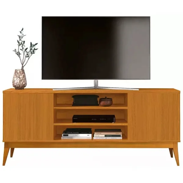 RACK TITAN PARA TV ATÉ 60 POLEGADAS EDN MÓVEIS COR CEDRO