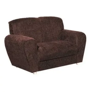 Sofá 5010 2 Lugares em Tecido Suede e Encosto Fixo