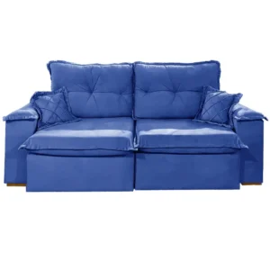 Sofá Atlanta 4 Lugares Retrátil e Reclinável 230cm Tecido Veludo União