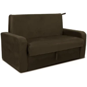 Sofá Cama Daiane com Baú 2 Lugares 140cm