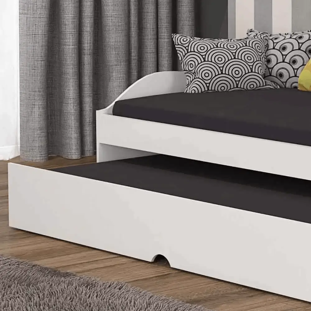 Sofá Cama Lais com Cama Auxiliar 3 Lugares - Imagem 3