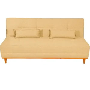 Sofá Cama Madrid 2 Lugares com Encosto Reclinável 180cm Tecido Linho Luxury