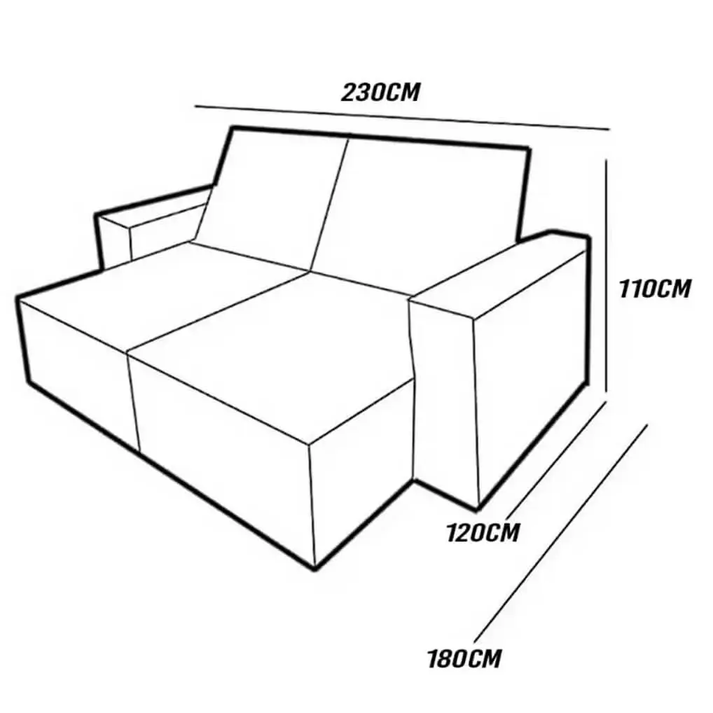 Sofá Gran Plus em Linho com Molas Ensacadas 4 Lugares Retrátil e Reclinável 230cm Império - Imagem 2