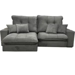 Sofá Premium em Linho 4 Lugares Retrátil e Reclinável 230cm Aifos