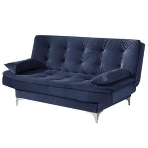Sofá Cama Agatha Casal 3 Lugares com Encosto Reclinável Aifos