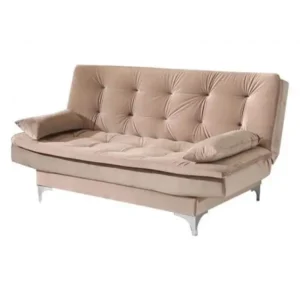 Sofá Cama Agatha Casal 3 Lugares com Encosto Reclinável Aifos