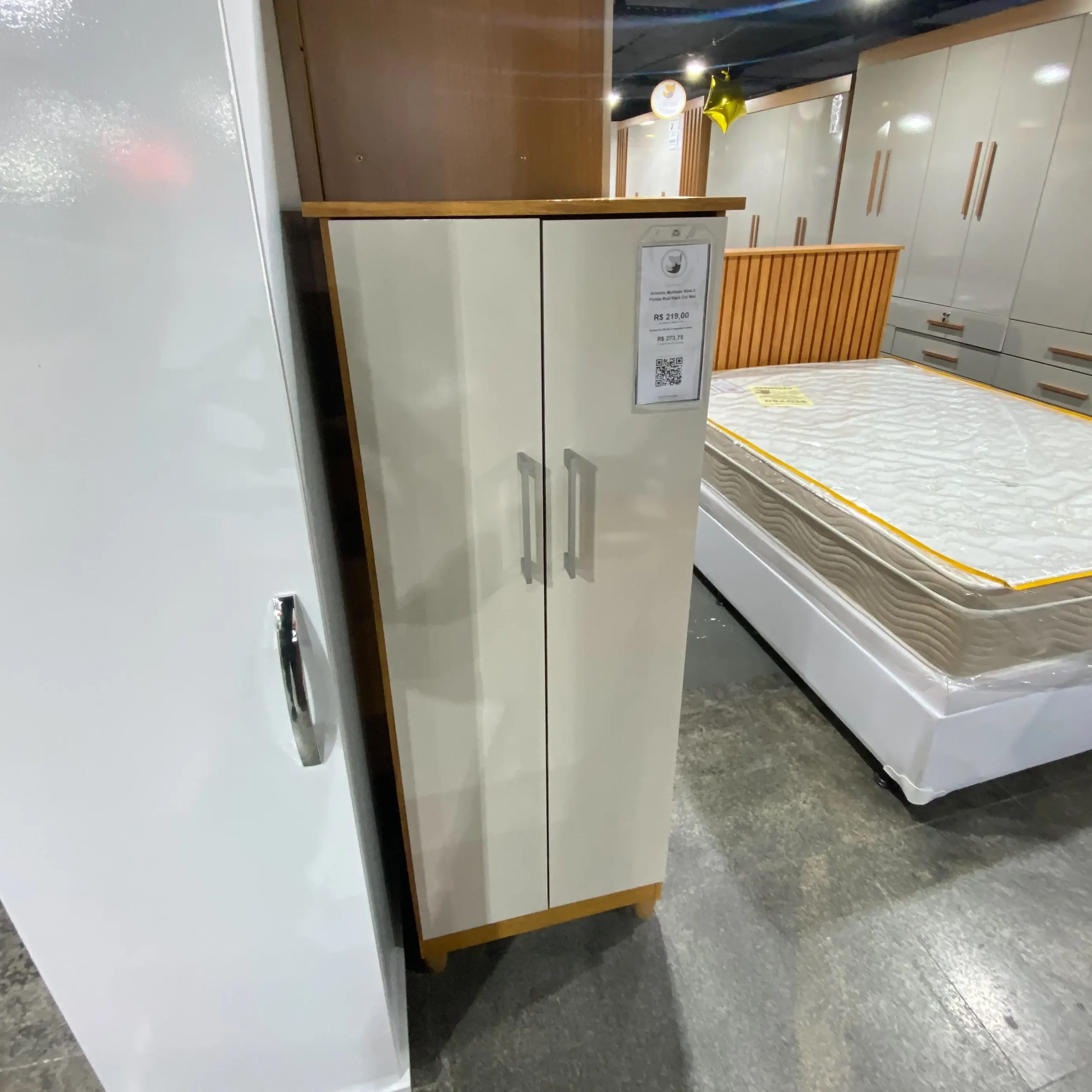 Armário Multiuso Nina 2 Portas Rud Rack - Imagem 3