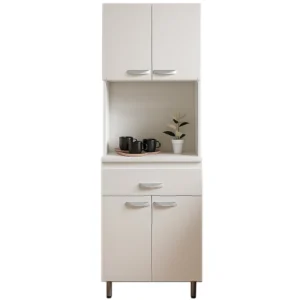 Armário de Cozinha Evidencia 4 Portas 1 Gaveta