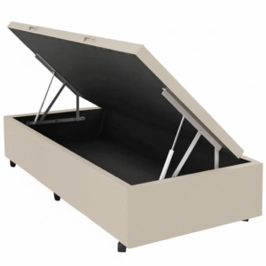 Base com Baú Solteiro 36x88x188 Corino