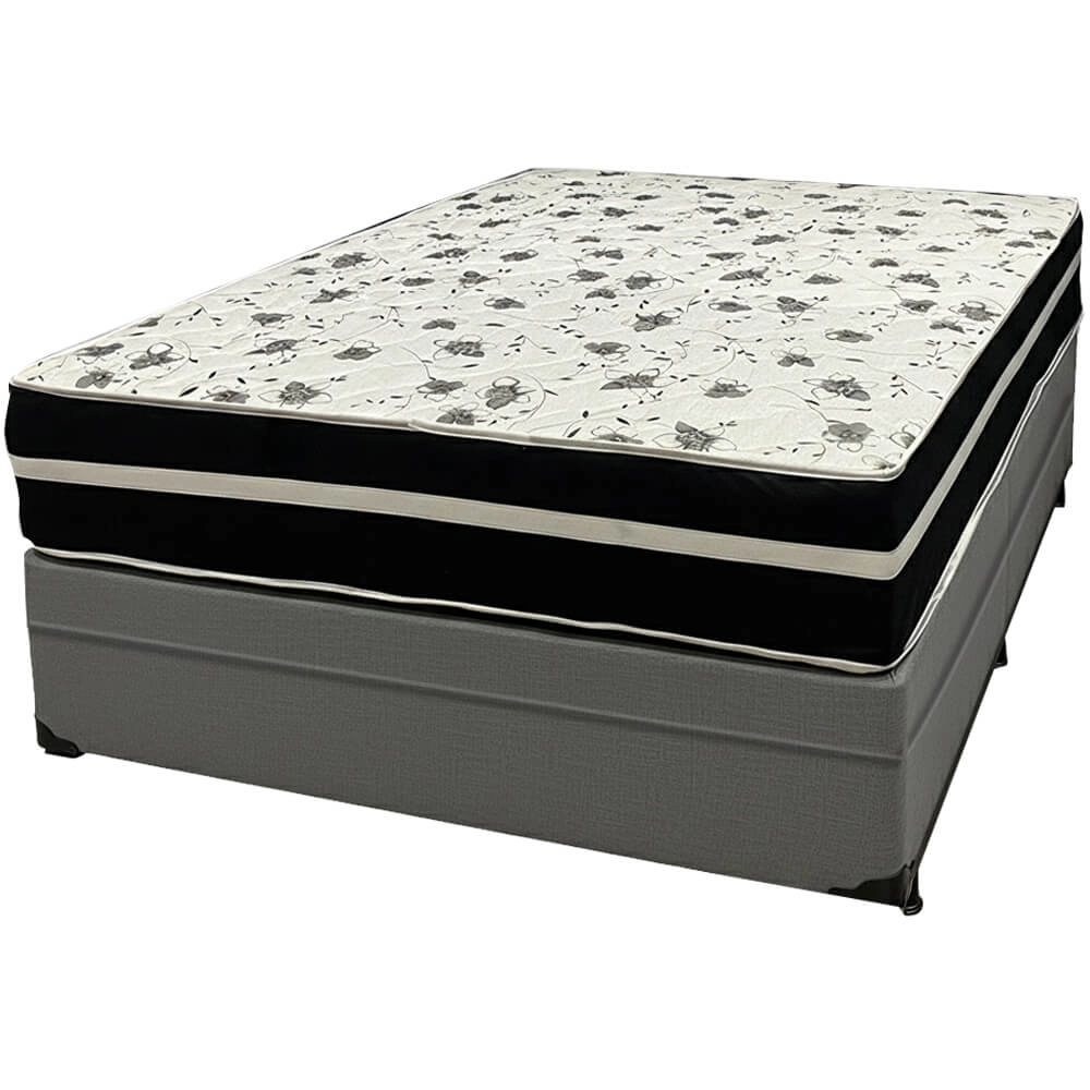Base Baú com Colchão Ortopedic Casal D33 Bio Flex 73x188x138cm Tecido Corino - Imagem 7