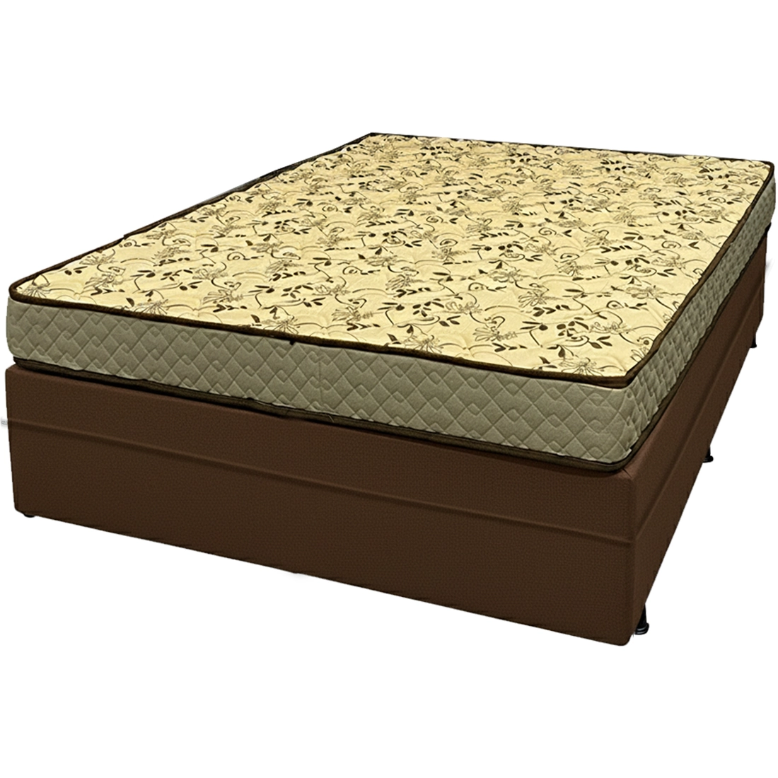 Base Baú em Corino com Colchão Pasquale Wave Casal D33 Paropas 60x188x138cm - Imagem 6