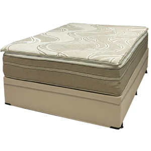 Base Baú em Veludo com Colchão Dom Casal com Molas Ensacadas Bio Flex 75x188x138cm