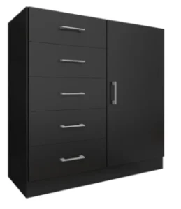 Cômoda Miami 5 Gavetas 1 Porta Fellicci