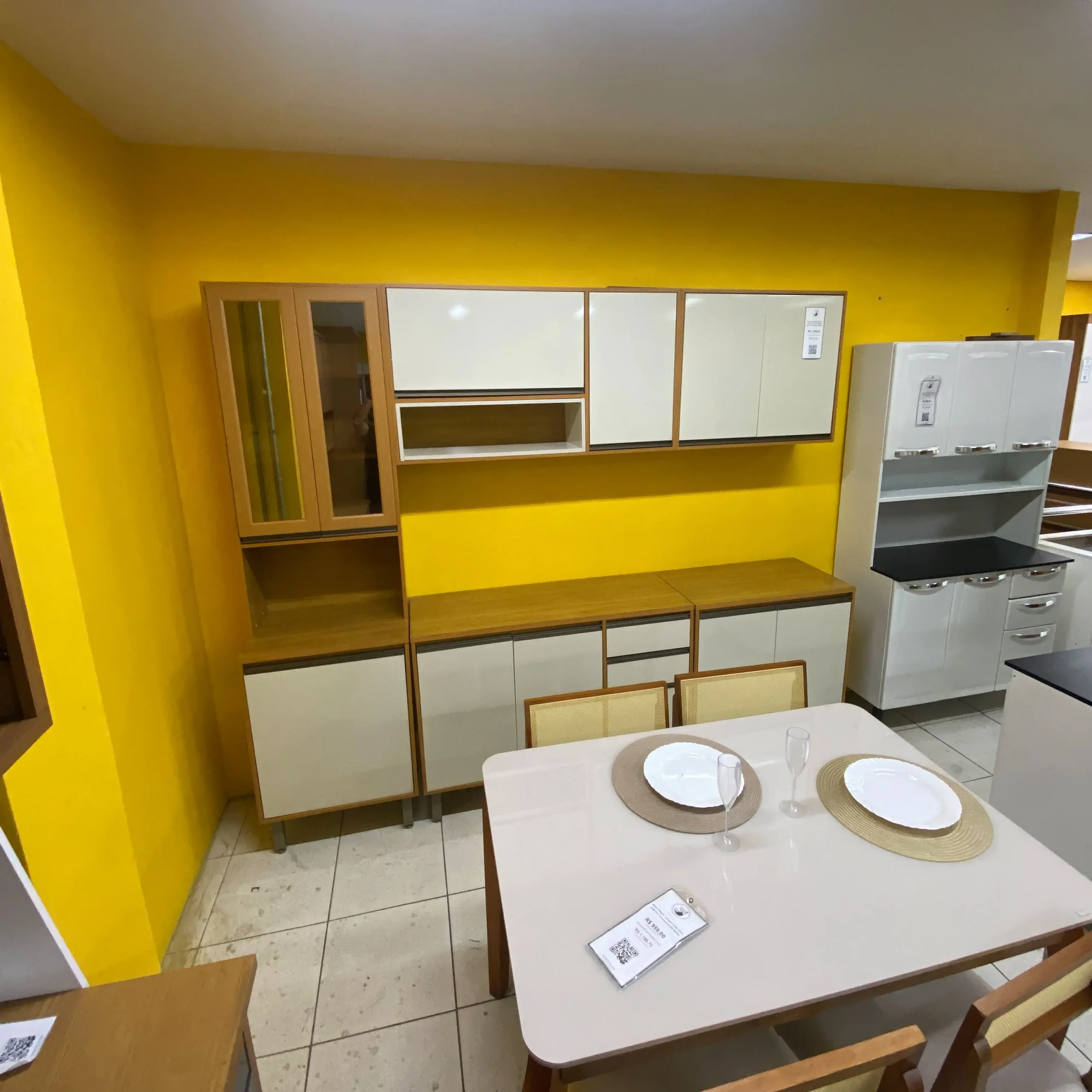 Cozinha Eduarda Completa 5 Peças 12 Portas 2 Gavetas Chf - Imagem 3