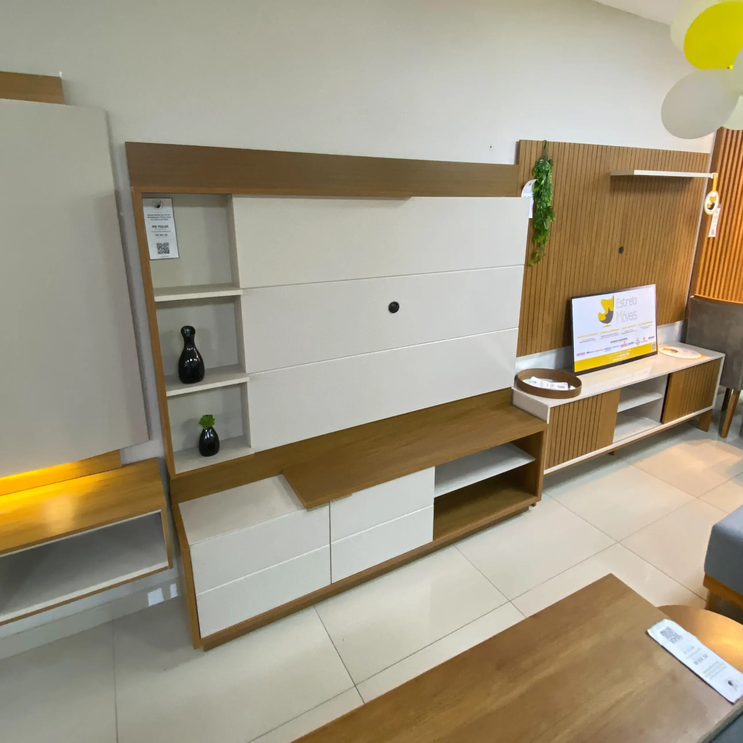 Estante Atlanta para Tv Até 60 Polegadas 2 Portas Linea - Imagem 3