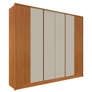 Guarda Roupa Barcelona Casal Ripado 6 Portas 6 Gavetas Tcil