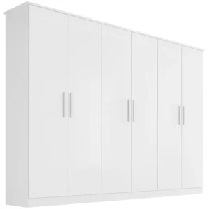 Guarda Roupa Nina Casal 6 Portas 4 Gavetas Bianchi