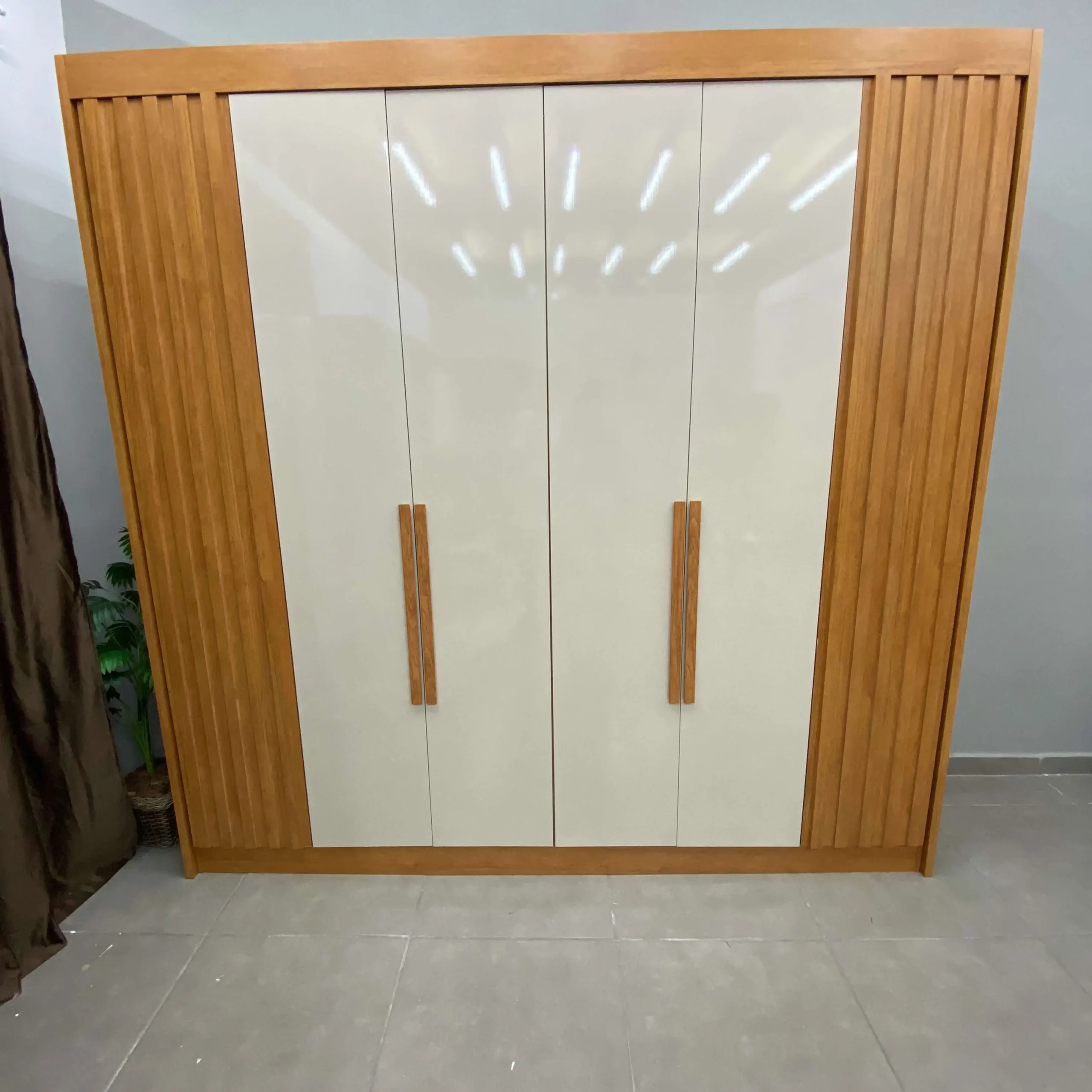Guarda Roupa São Carlos Casal 6 Portas 6 Gavetas Leifer - Imagem 4