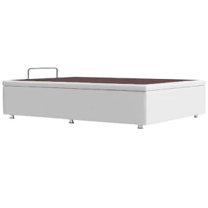 Base Baú Sommier Casal em Corino 48x188x138cm Ortobom