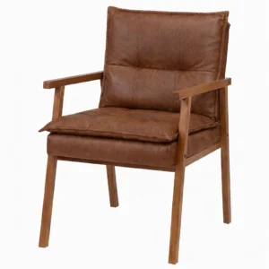 Poltrona Denise 025 em Courino May Ind