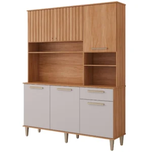 Armário de Cozinha Mila 6 Portas 1 Gaveta Mgm