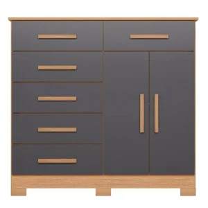 Cômoda Xangai 6 Gavetas 2 Portas Albatroz