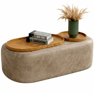 Mesa de Centro Nice Tecido Recouro House Decor