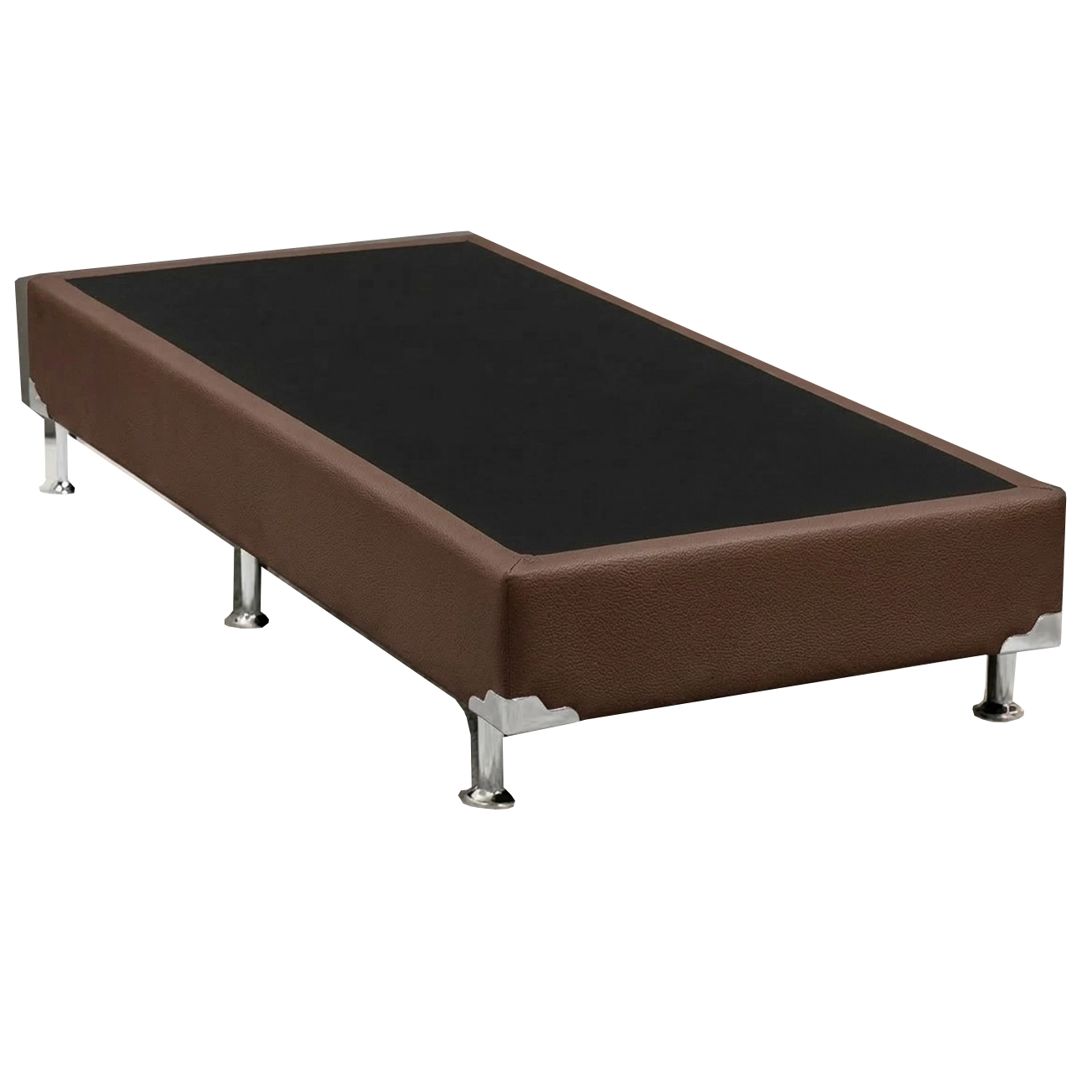Base Box Universal Solteirão em Veludo 37x188x108cm Alto Nivel - Imagem 5