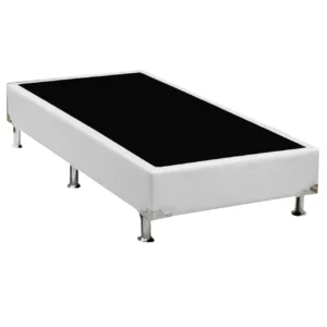 Base Box Universal Solteirão em Corino 37x188x108cm Alto Nivel