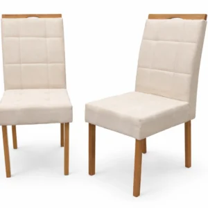 Kit 2 Cadeiras Giulia Uniao em Veludo Estofadas