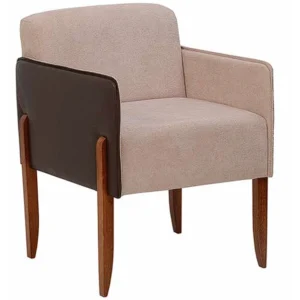 Poltrona Decorativa 040 em Linho Jc