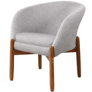 Poltrona Decorativa Afrodite em Linho House Decor