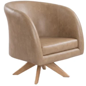 Poltrona Giratória Vancouver em Recouro House Decor