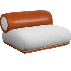 Poltrona Orgânica Londres em Linho com Molas Ensacadas House Decor