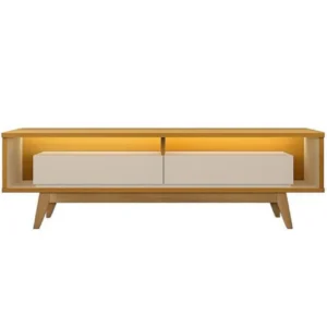 Rack Roma 180cm para Tv Até 65 Polegadas com Led e 2 Gavetas Rv Móveis