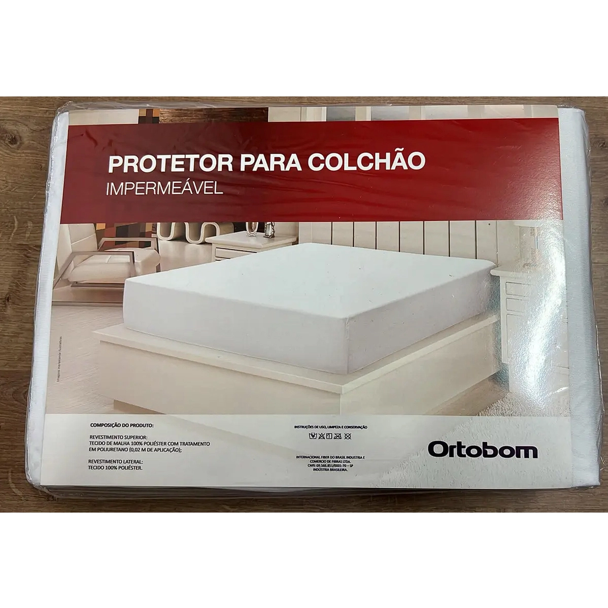 Capa Protetora Impermeável para Colchão Queen Ortobom - Imagem 2