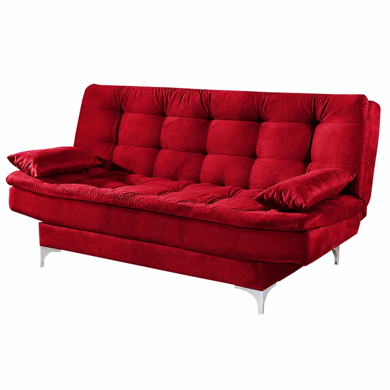 Sofá Cama Agatha Casal 3 Lugares com Encosto Reclinável Aifos - Imagem 8