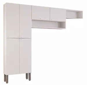 Armário de Cozinha Madri 6 Portas Salleto