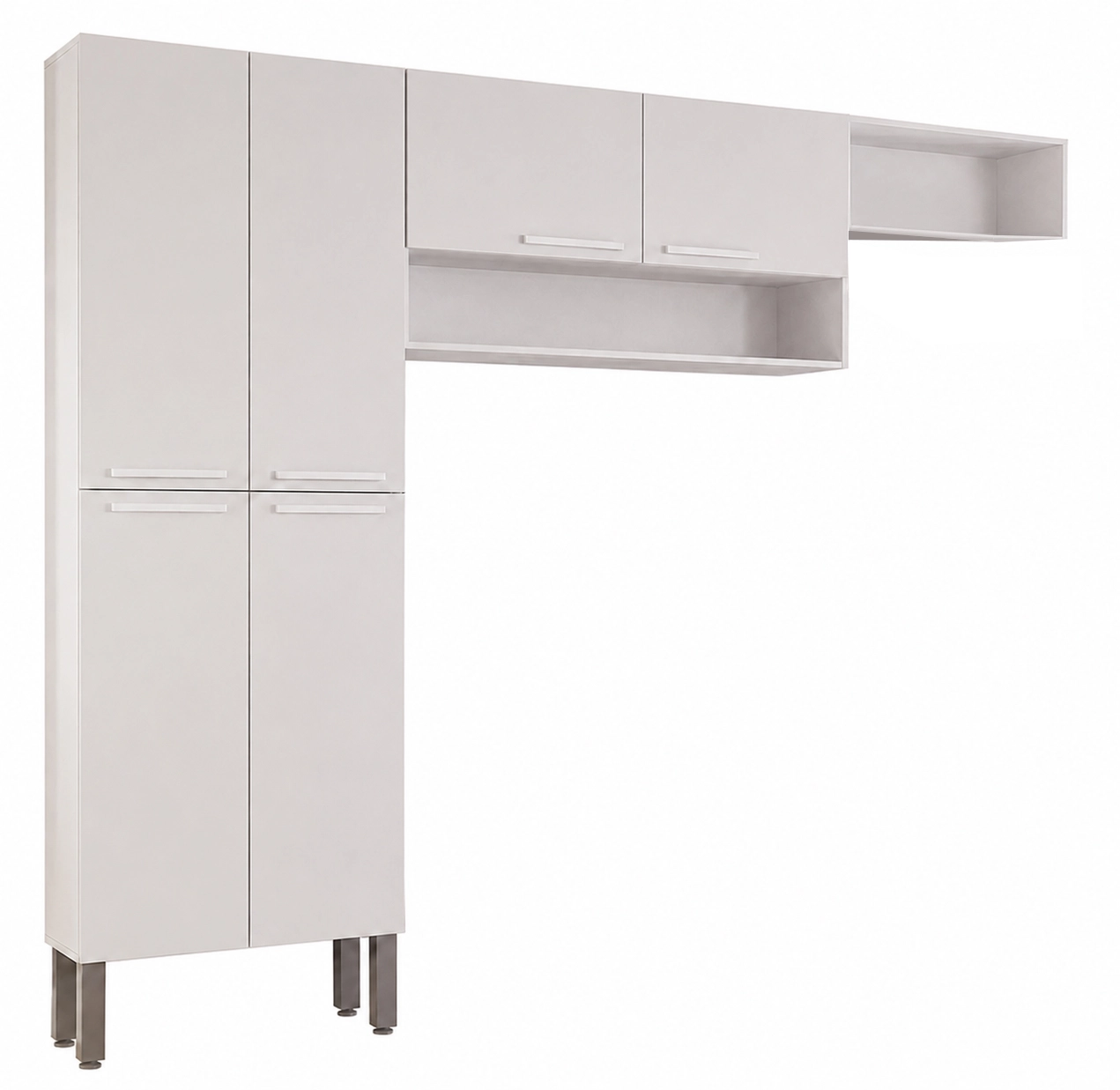 Armário de Cozinha Madri 6 Portas Salleto