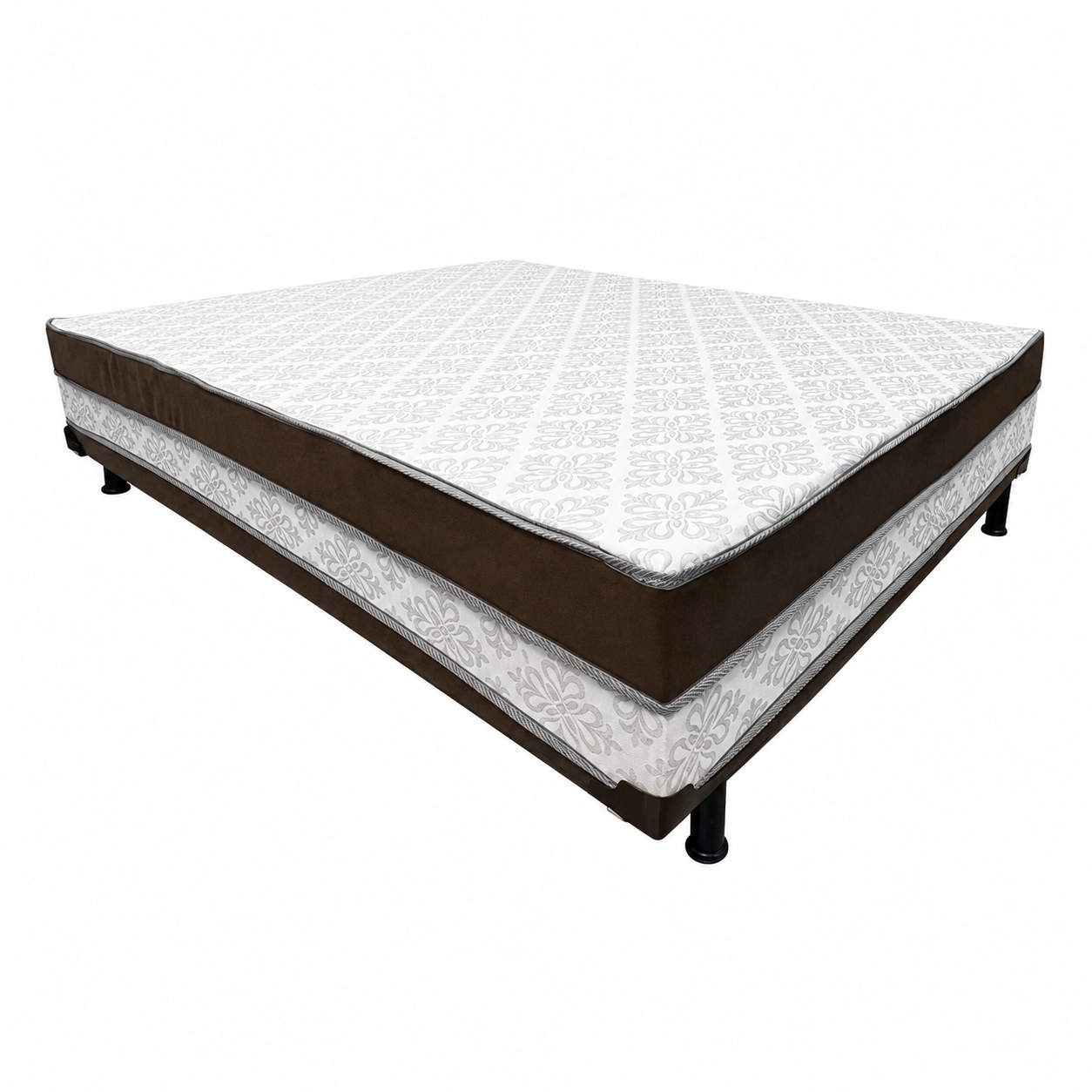 Cama Box Absolut Ortobello Casal Ortopédica 138x188x47cm