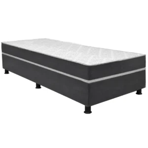 Cama Box Isa Solteiro com Molas Ensacadas 88x188x60cm Ortobello
