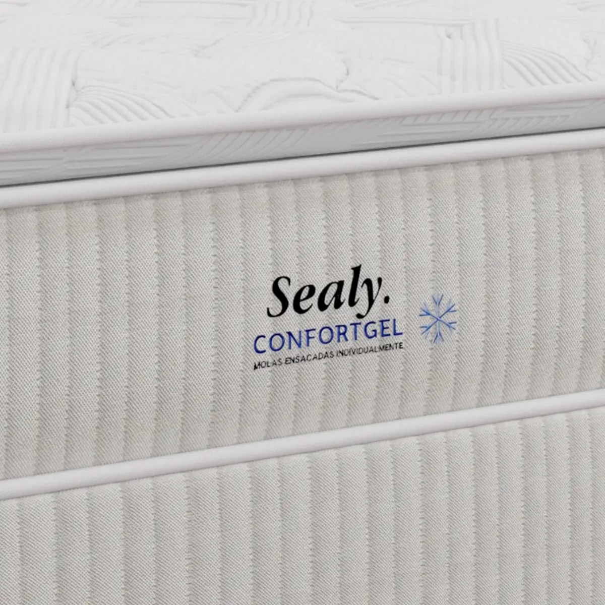 Colchão Confort Gel Casal com Molas Ensacadas 32x188x138 Sealy - Imagem 4