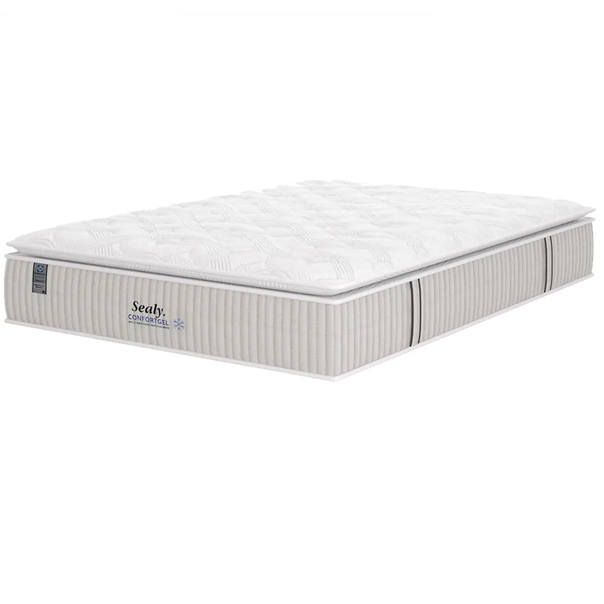 Colchão Confort Gel Queen com Molas Ensacadas 32x188x138 Sealy