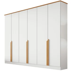 Guarda Roupa Bianca Casal 6 Portas 6 Gavetas Bianchi